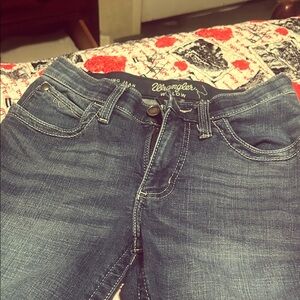 Wrangler Women's Denim Jeans with Contrast Stitching